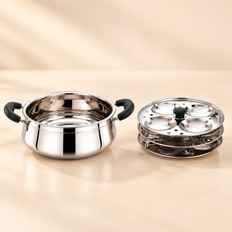 Cooking Pot & Idly plates